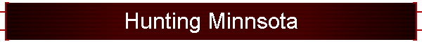 Hunting Minnsota
